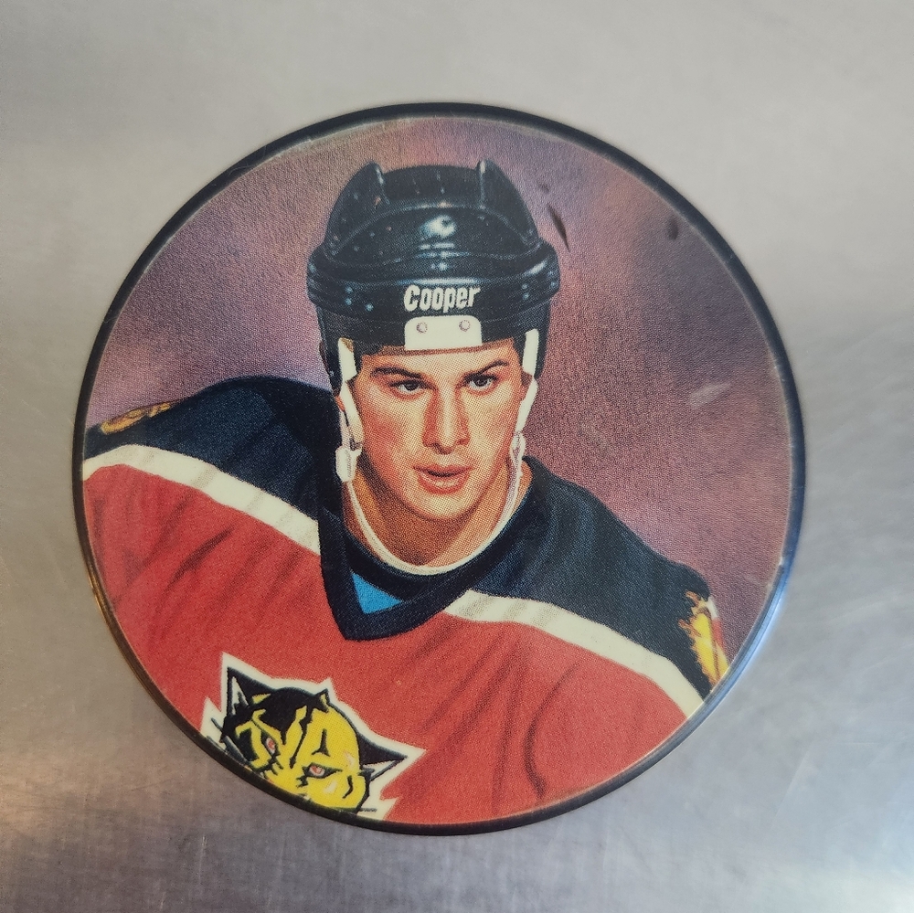Rob Niedermayer Puck Florida Panthers